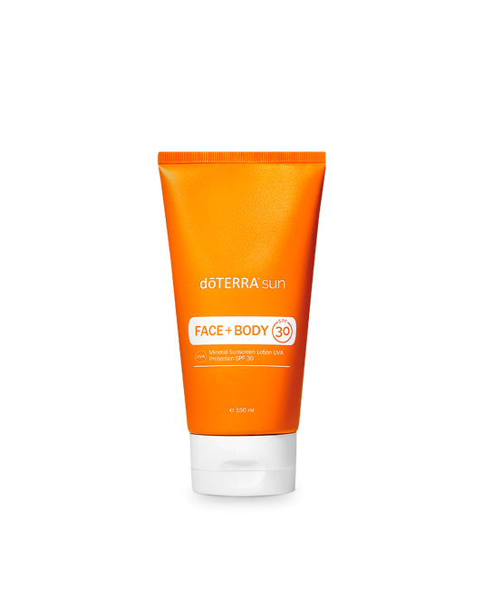 Crème solaire minérale SPF 30 pour le visage et le corps Sun dōTERRA | 150 ml