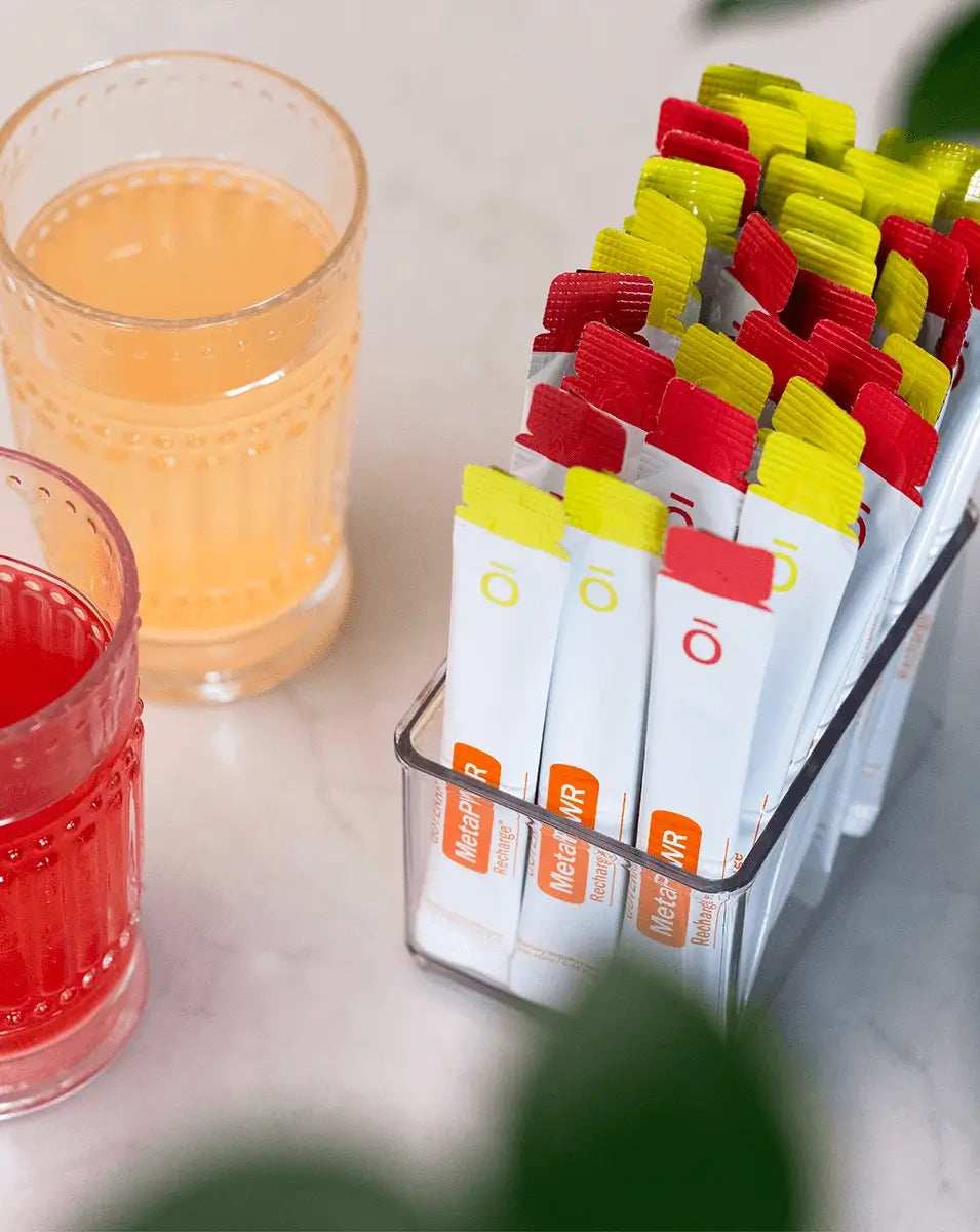 MetaPWR Recharge saveur fraise des bois complément alimentaire dōTERRA | 30 sachets