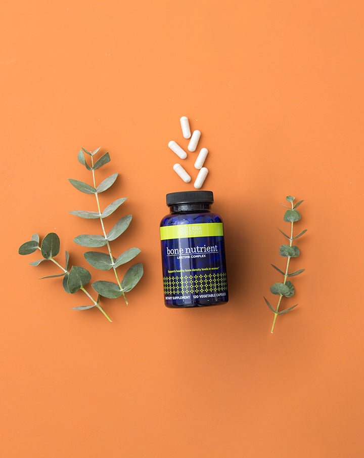 Frauen dōTERRA Essential Bone Nutrient Complex | 120 Kapseln