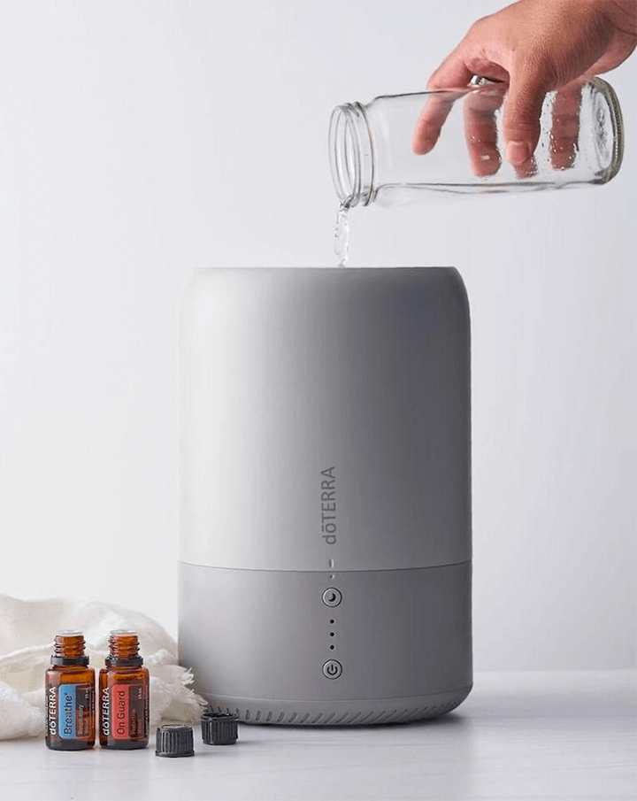 Humidificateur aromatique Dawn dōTERRA & mélange Air-X