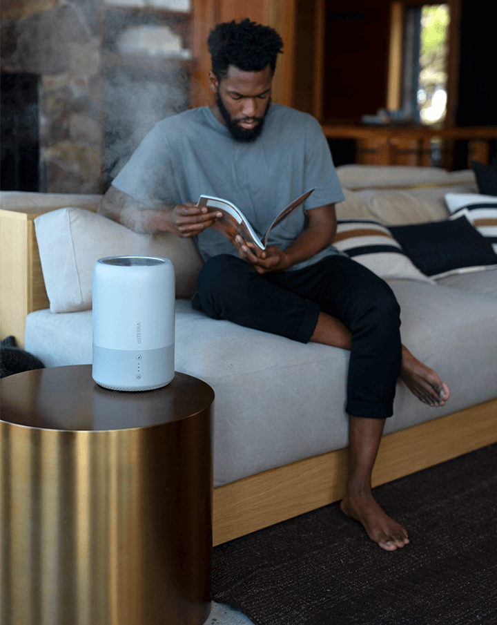 Humidificateur aromatique Dawn dōTERRA & mélange Air-X