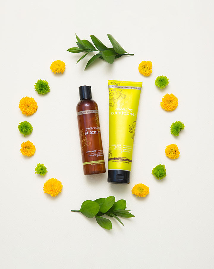 dōTERRA Salon Essentials schützendes Shampoo und weichmachender Conditioner