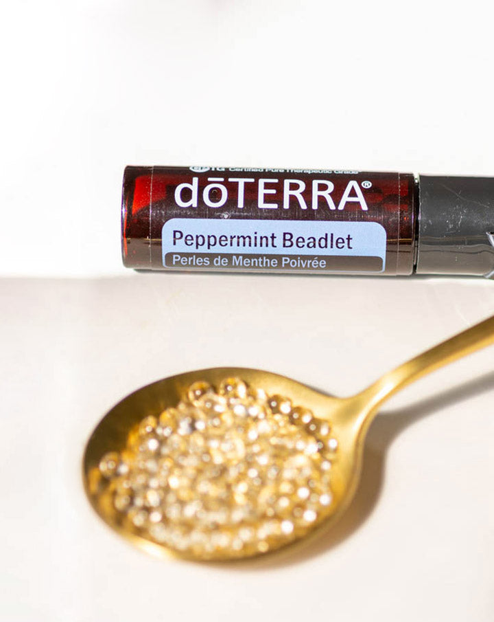 Perles Menthe poivrée complément alimentaire dōTERRA | 125 billes