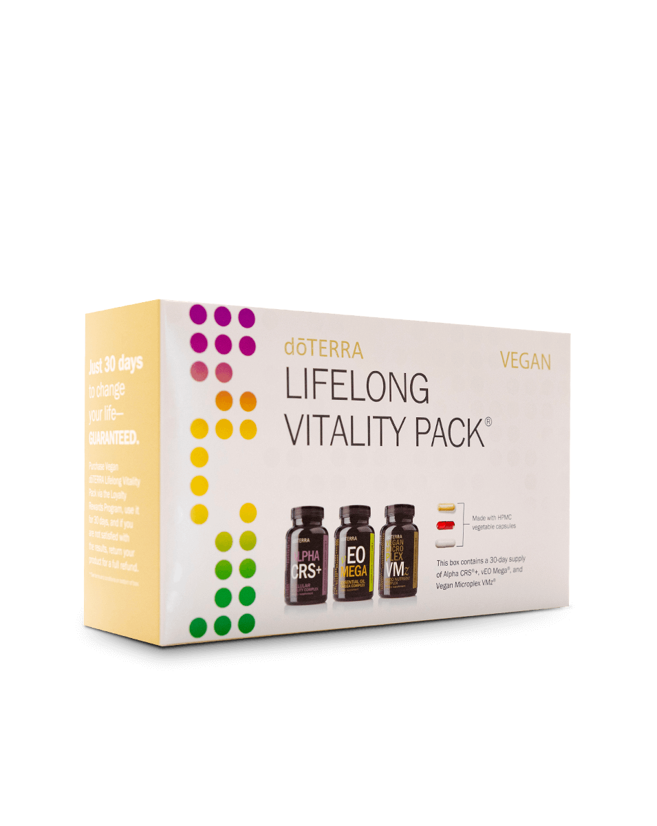 Pack Lifelong Vitality vegan dōTERRA