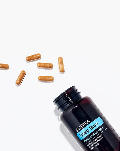 Deep Blue complexe de Polyphénol, 60 capsules végétales