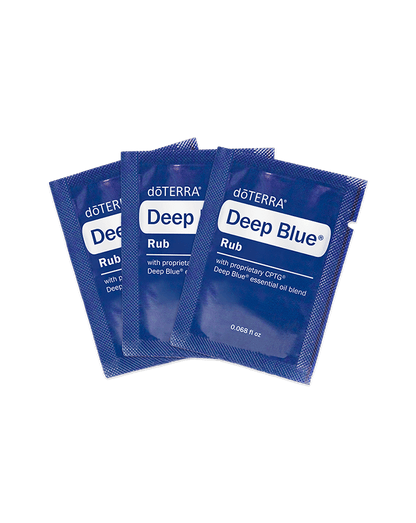 Échantillons Deep Blue doTERRA, 10 sachets