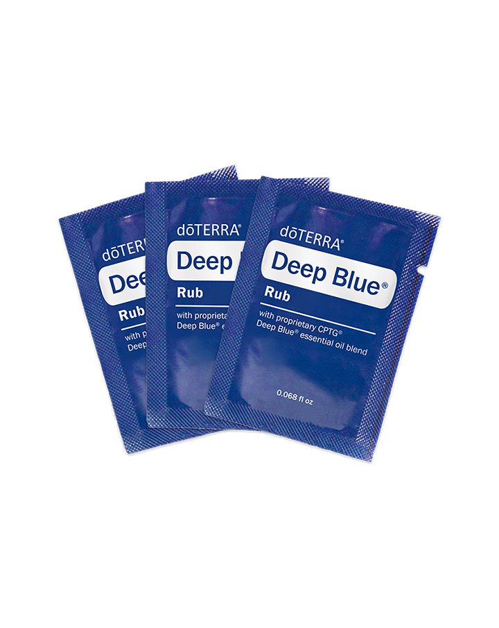 Échantillons Deep Blue doTERRA, 10 sachets