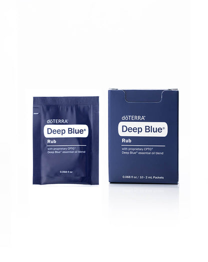 Échantillons Deep Blue doTERRA, 10 sachets