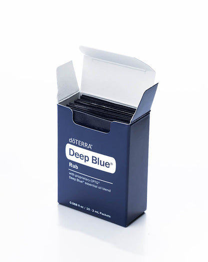 Échantillons Deep Blue doTERRA, 10 sachets
