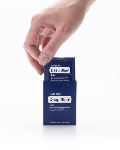 Échantillons Deep Blue doTERRA, 10 sachets