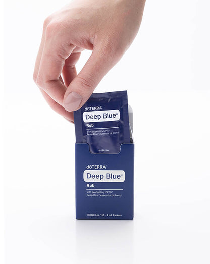 Échantillons Deep Blue doTERRA, 10 sachets