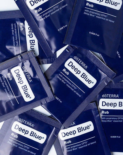 Échantillons Deep Blue doTERRA, 10 sachets