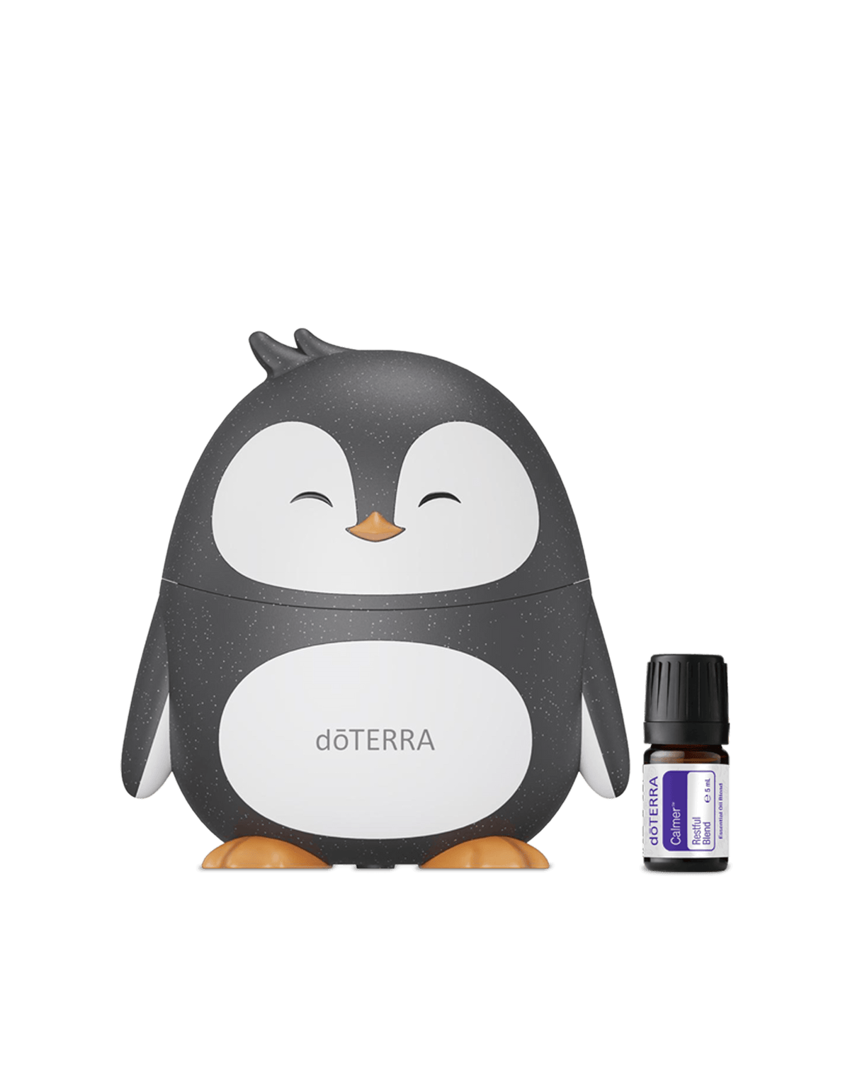 Diffuseur pingouin et mélange Calmer dōTERRA, 5 ml