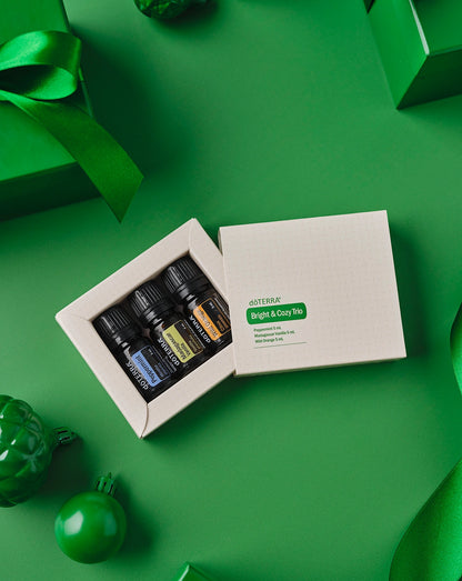 Trio lumineux et douillet d'huiles essentielles doTERRA, 5 ml