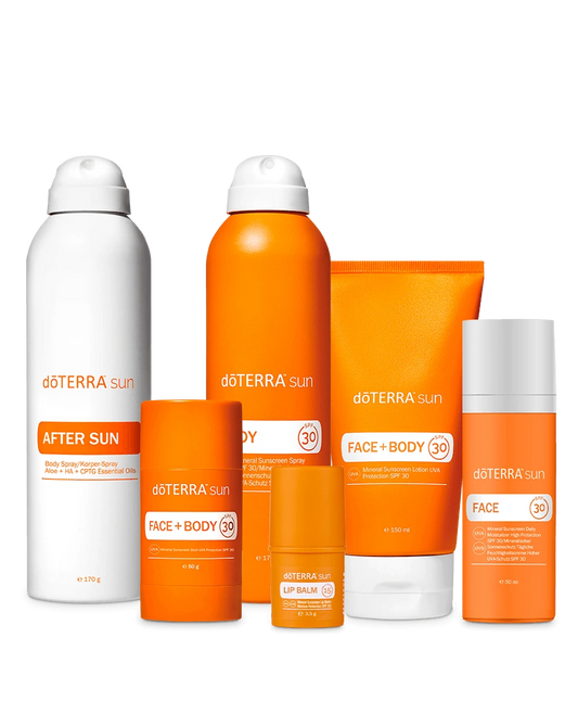 Kit solaire minéral pour le visage et le corps Sun dōTERRA