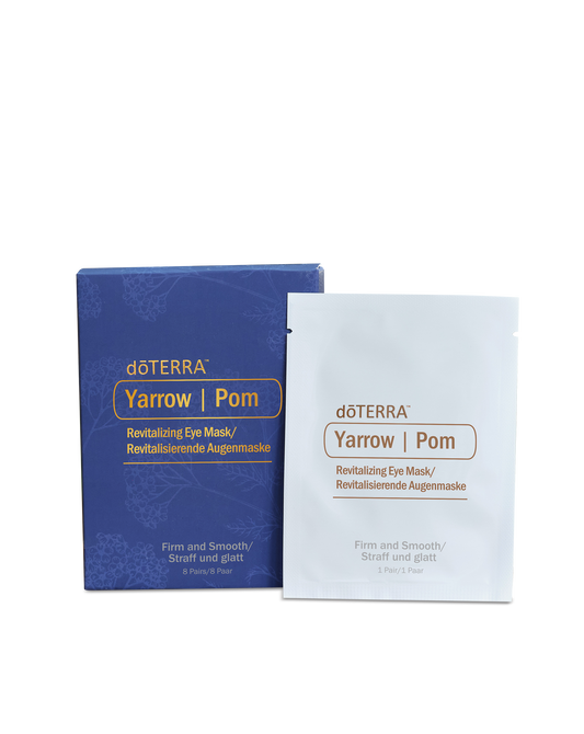 Masque revitalisant pour les yeux Yarrow|Pom dōTERRA, 8 paires