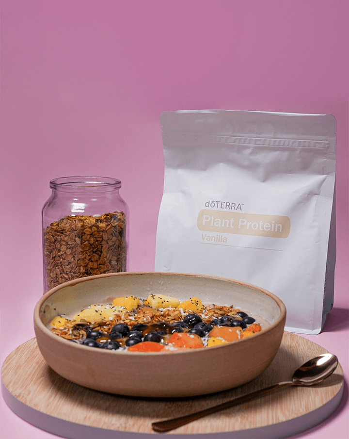 Protéines végétales dōTERRA à la vanille | 512g