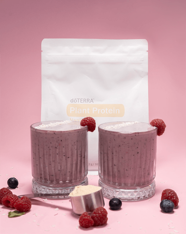 Protéines végétales dōTERRA à la vanille | 512g