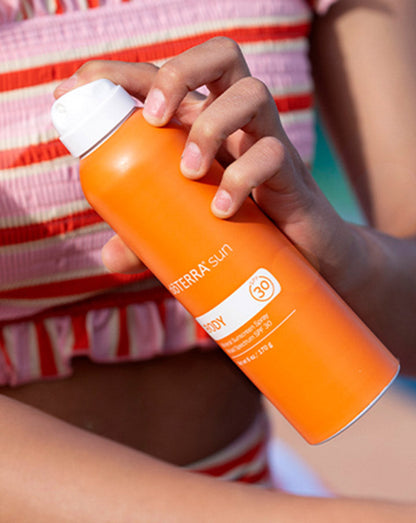 Spray solaire minéral SPF 30 pour le corps Sun doTERRA, 170 g