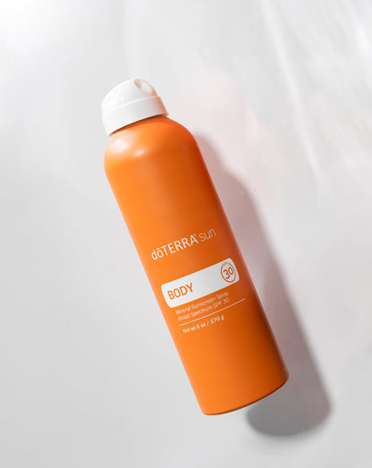 Spray solaire minéral SPF 30 pour le corps Sun doTERRA, 170 g