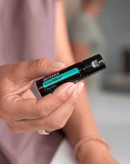 Billes SuperMint complément alimentaire doTERRA, 125 billes