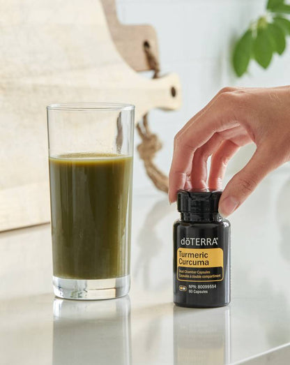 Gélules doubles au Curcuma (Turmeric) doTERRA, 60 capsules
