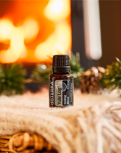 Yule Log mélange accueillant d'huiles essentielles doTERRA, 15 ml