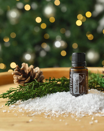 Yule Log mélange accueillant d'huiles essentielles doTERRA, 15 ml