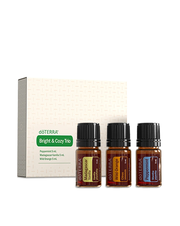 Trio lumineux et douillet d'huiles essentielles doTERRA, 5 ml