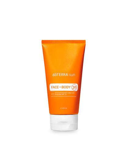 Crème solaire minérale SPF 30 pour le visage et le corps Sun doTERRA, 150 ml