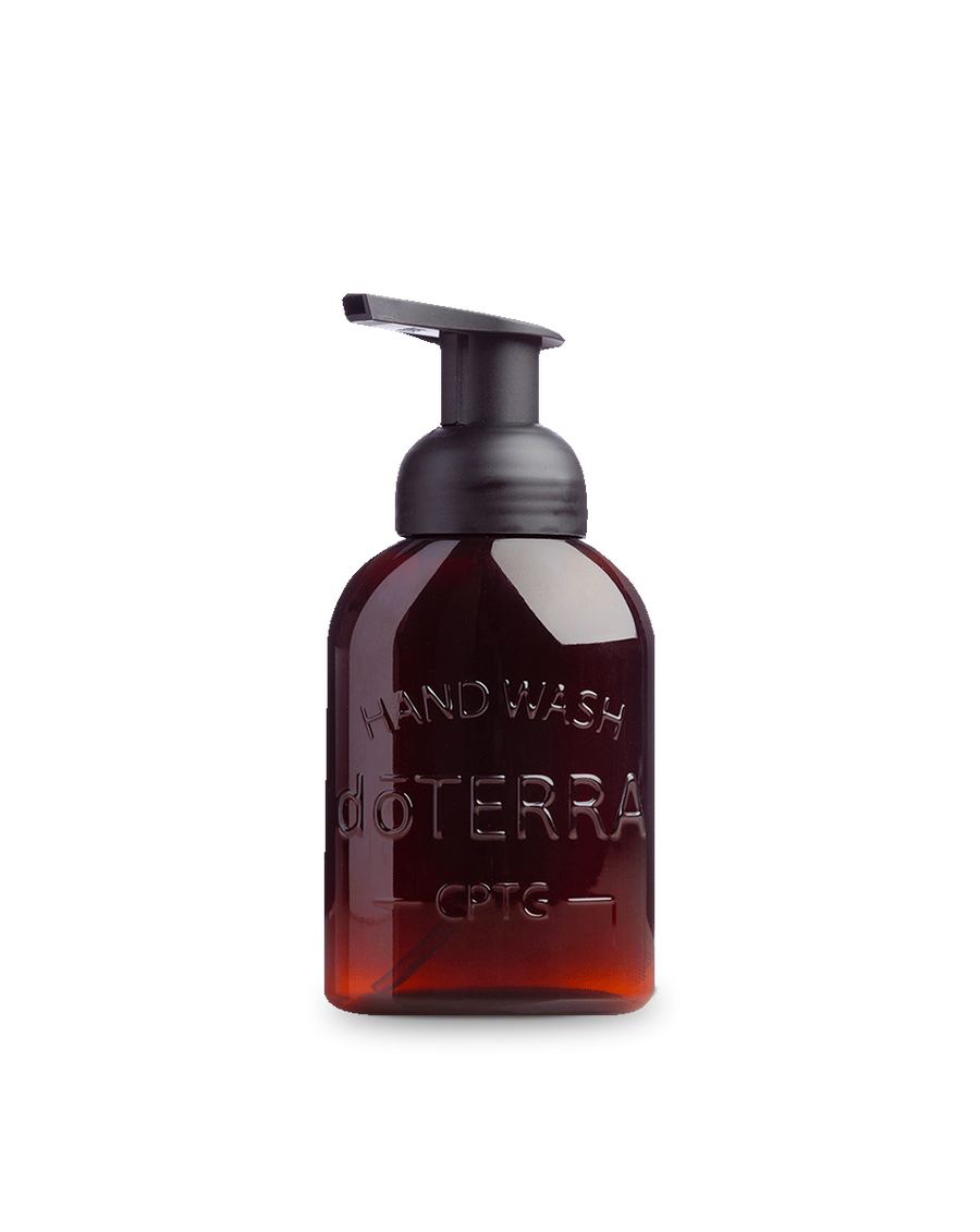 Distributeur ambré de savon liquide On Guard doTERRA, 236 ml