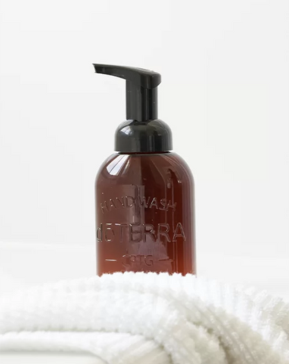 Distributeur ambré de savon liquide On Guard doTERRA, 236 ml