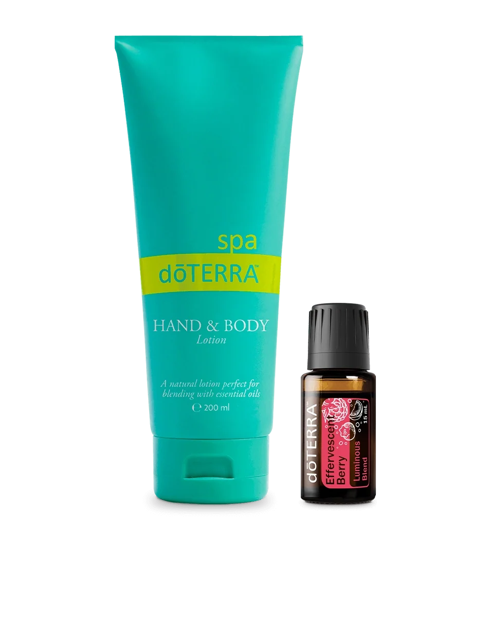 Effervescent Berry et crème pour les mains et le corps dōTERRA