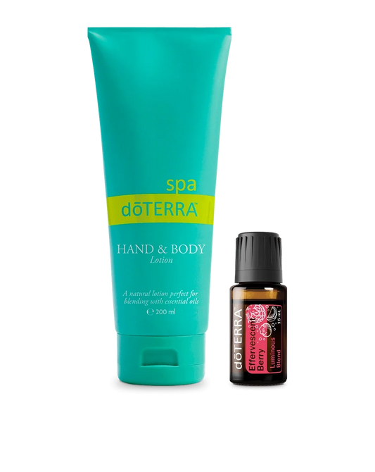 Effervescent Berry et crème pour les mains et le corps dōTERRA