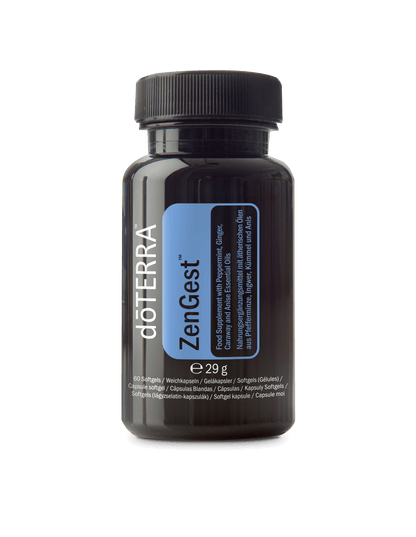 ZenGest gélules mélange digestif dōTERRA, 60 gélules souples