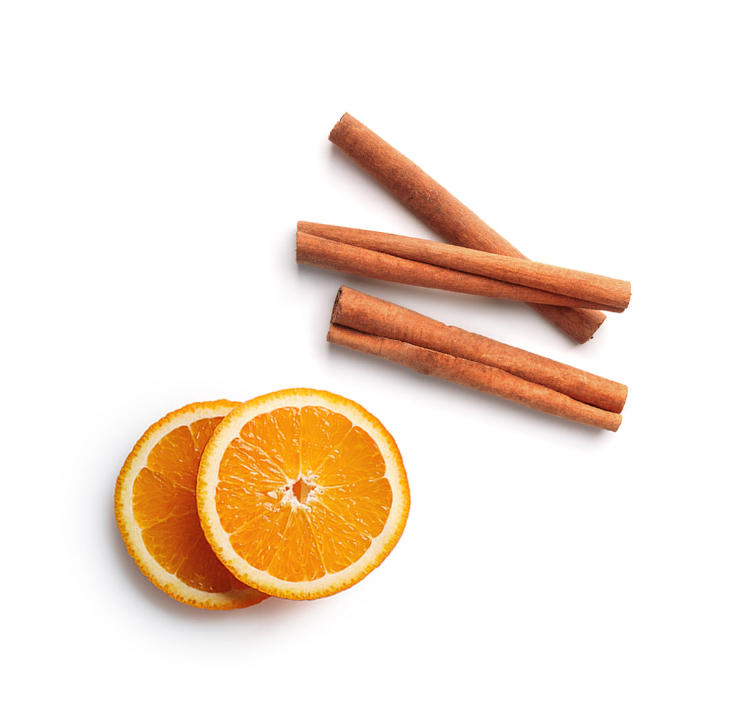 Les ingrédients du mélange Brave dōTERRA : orange sauvage et cannelle de Ceylan
