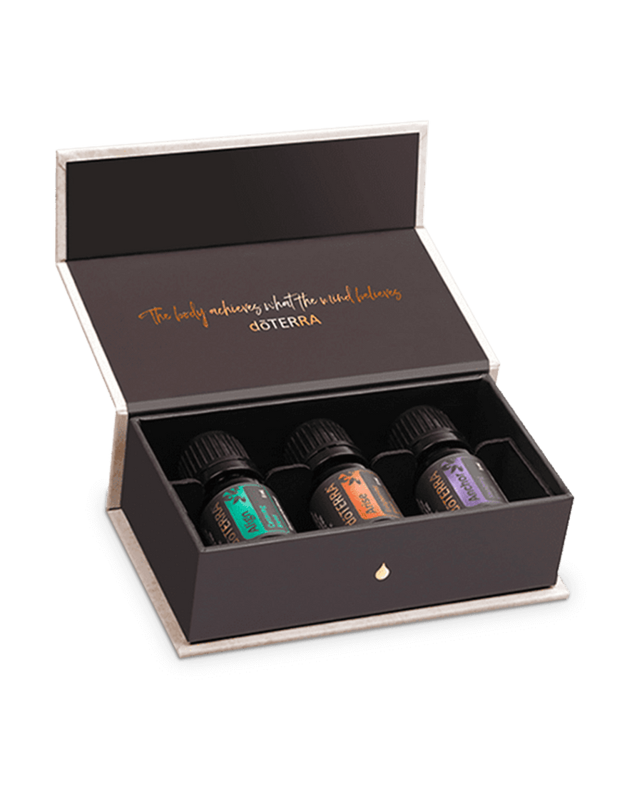 Kit Yoga d'huiles essentielles doTERRA, 5 ml