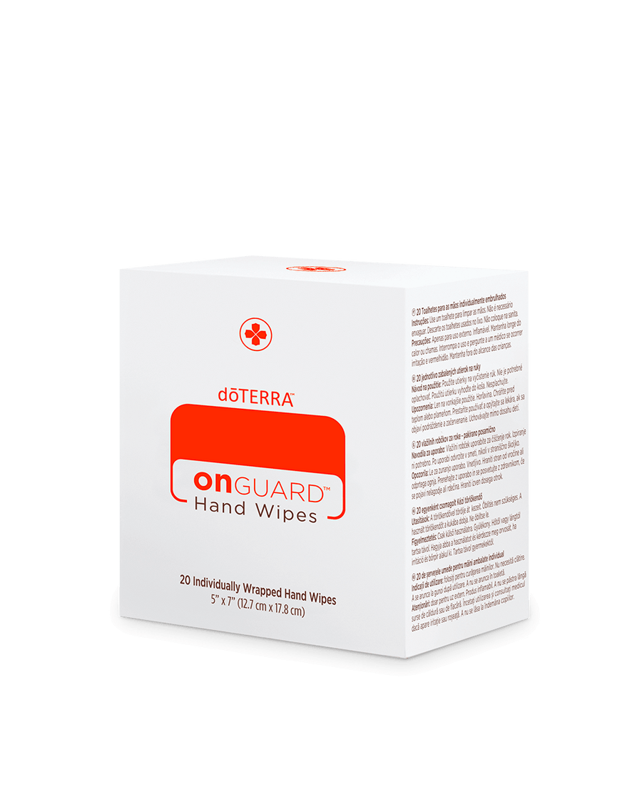 Lingettes pour les mains On Guard doTERRA, 20 unités