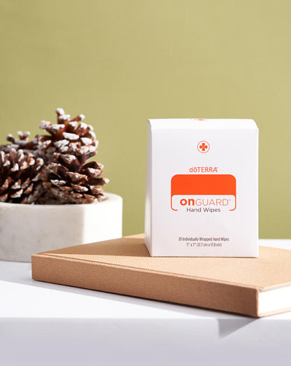 Lingettes pour les mains On Guard doTERRA, 20 unités