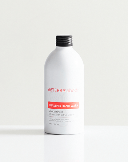 Mousse nettoyante pour les mains abōde Citrus Bloom doTERRA, 237 ml