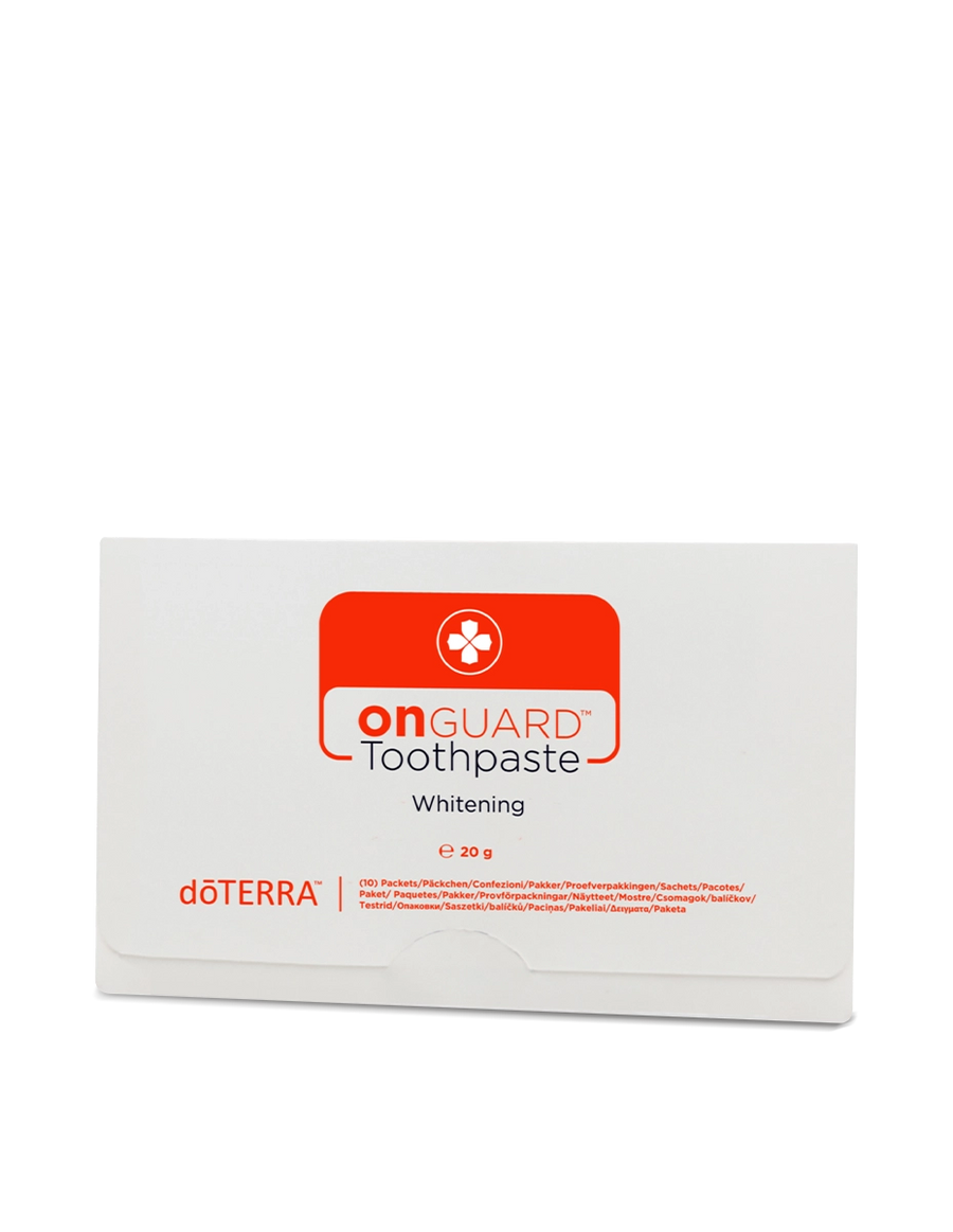 On Guard Whitening Toothpaste Samples dōTERRA | 10 sachets of 2 ml