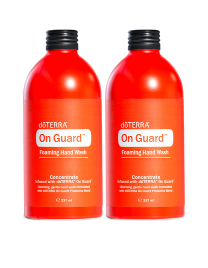 Concentré de mousse nettoyante pour les mains On Guard doTERRA, 237 ml