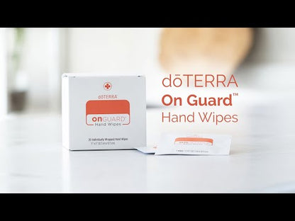 Lingettes pour les mains On Guard doTERRA, 20 unités