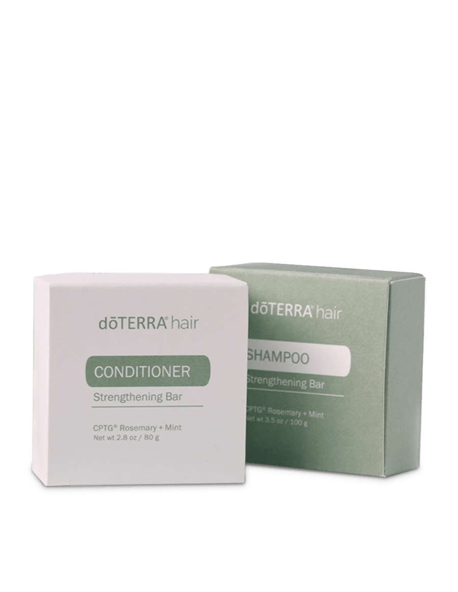 Shampooing et après-shampooing solides doTERRA