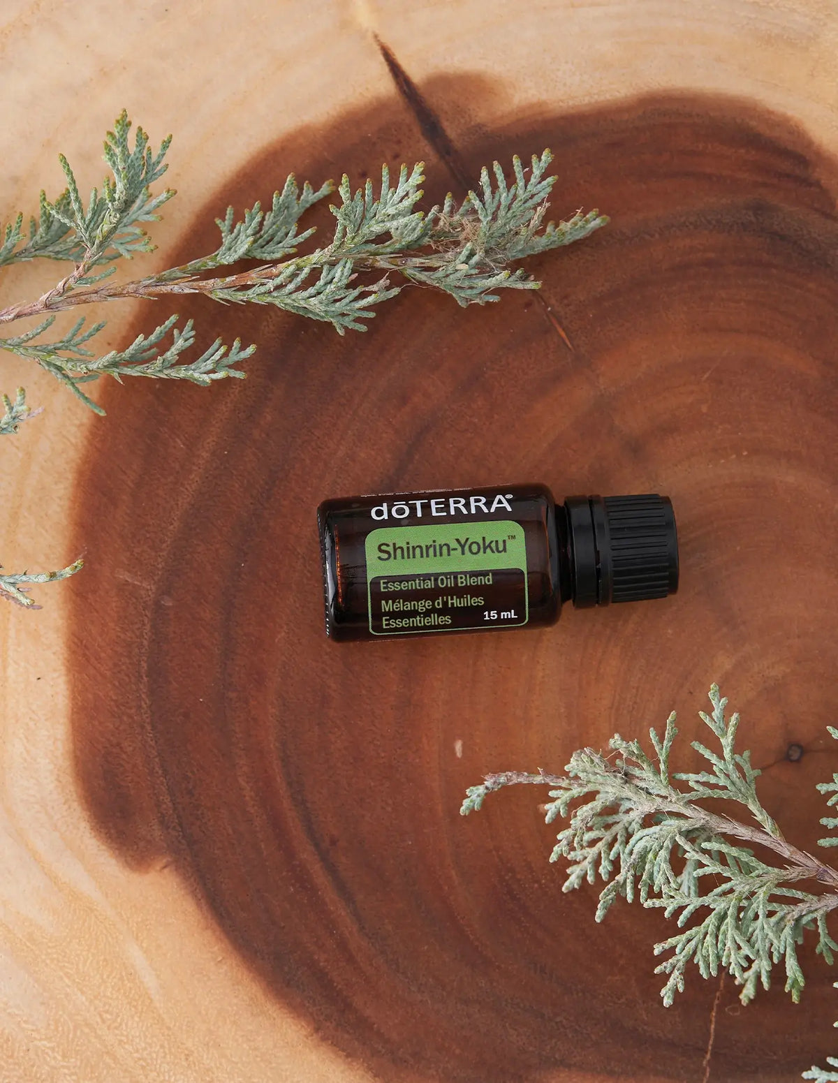 Shinrin-Yoku mélange bain de forêt d'huile essentielle doTERRA, 15 ml