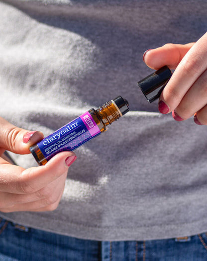 ClaryCalm mélange en applicateur à bille d'huile essentielle doTERRA, 10 ml
