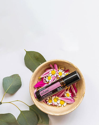 InTune mélange en applicateur à bille d'huile essentielle doTERRA, 10 ml