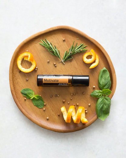 Motivate Touch mélange en applicateur à bille d'huile essentielle doTERRA, 10 ml