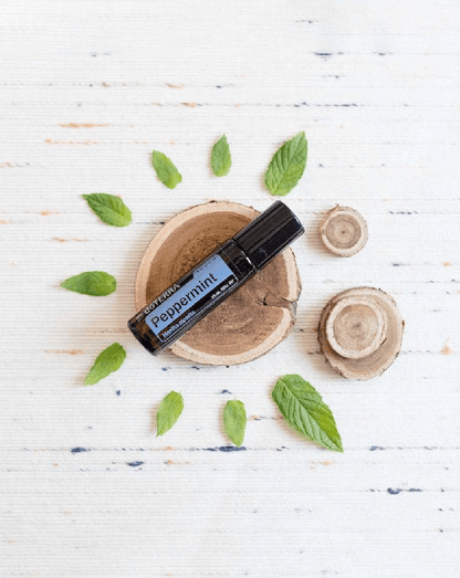Menthe poivrée (Peppermint) Touch diluée en applicateur à bille d'huile essentielle doTERRA, 10 ml