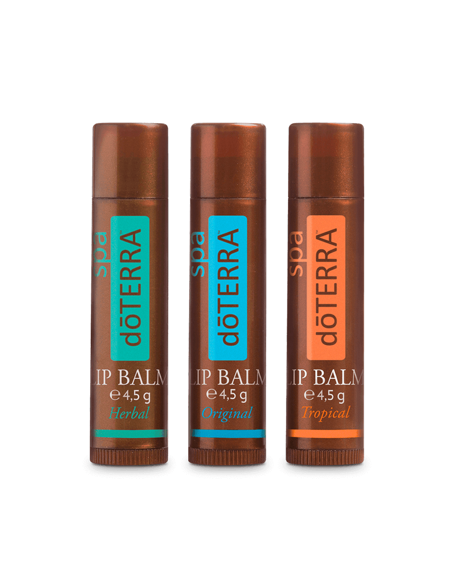 Paquet de 3 baumes pour les lèvres doTERRA SPA, 4.5 g